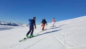 Curs initiere ski touring.